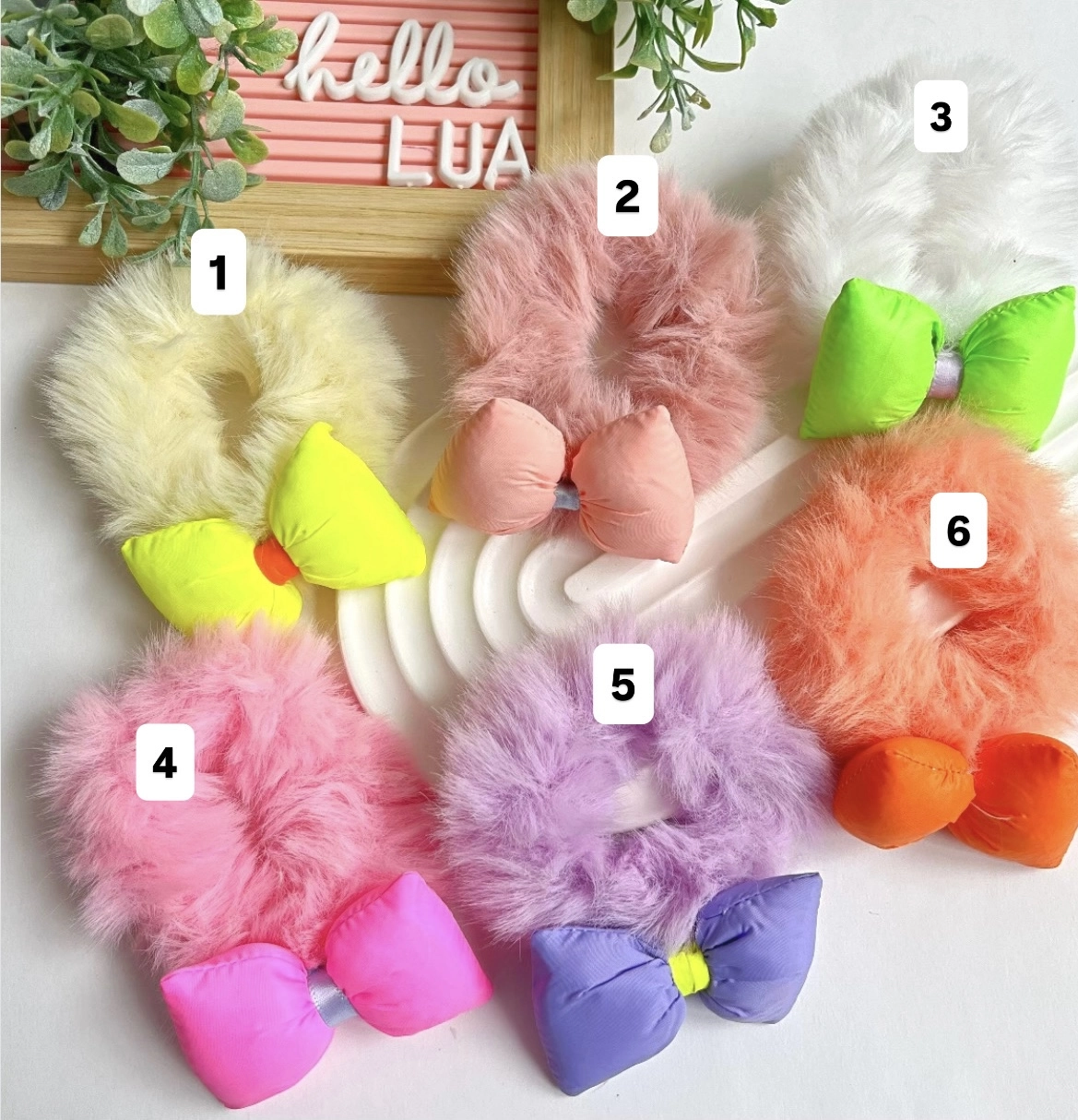 Peluş lastik toka adet