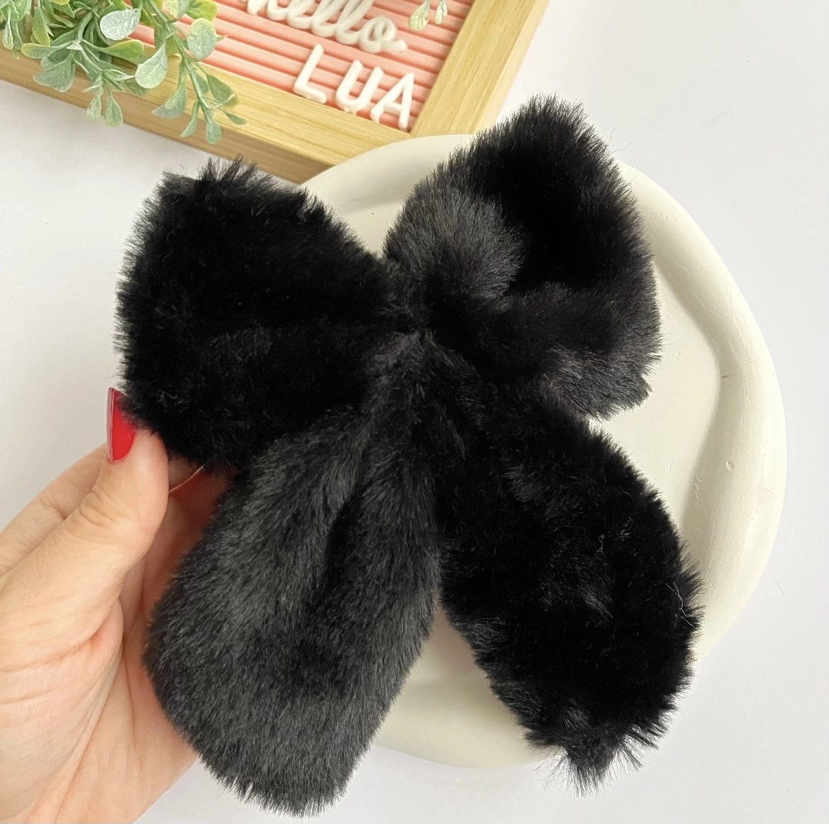 Peluş Fiyonk otomatik toka