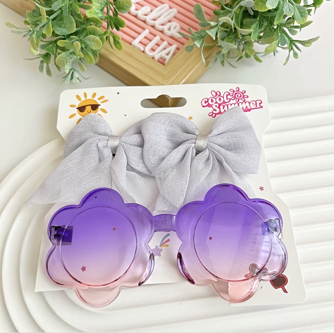 Toka ve gözlük seti