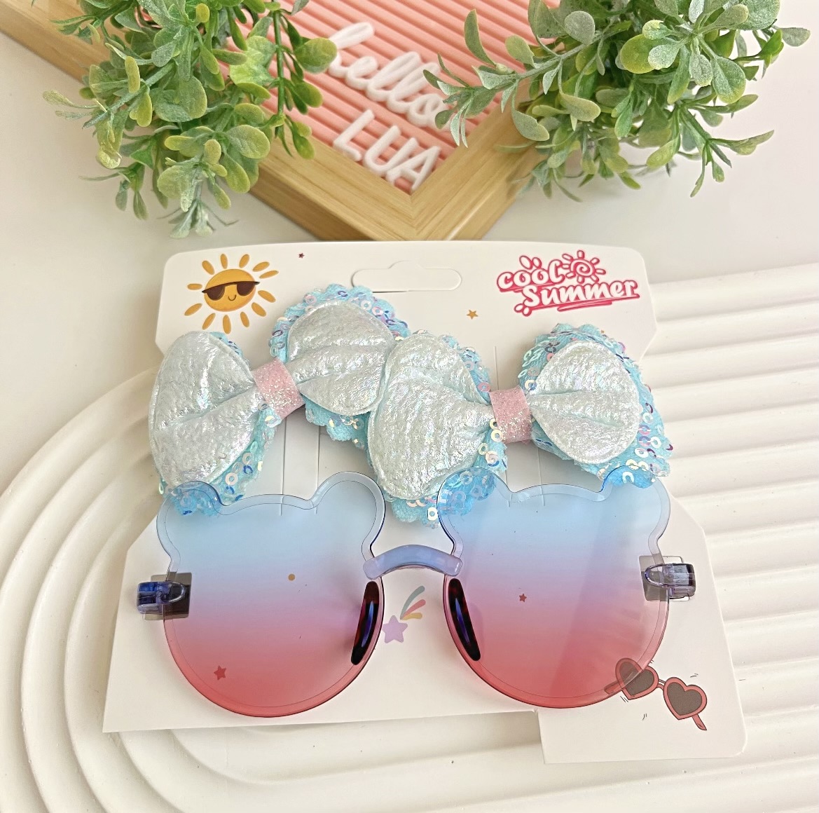 Toka ve gözlük seti