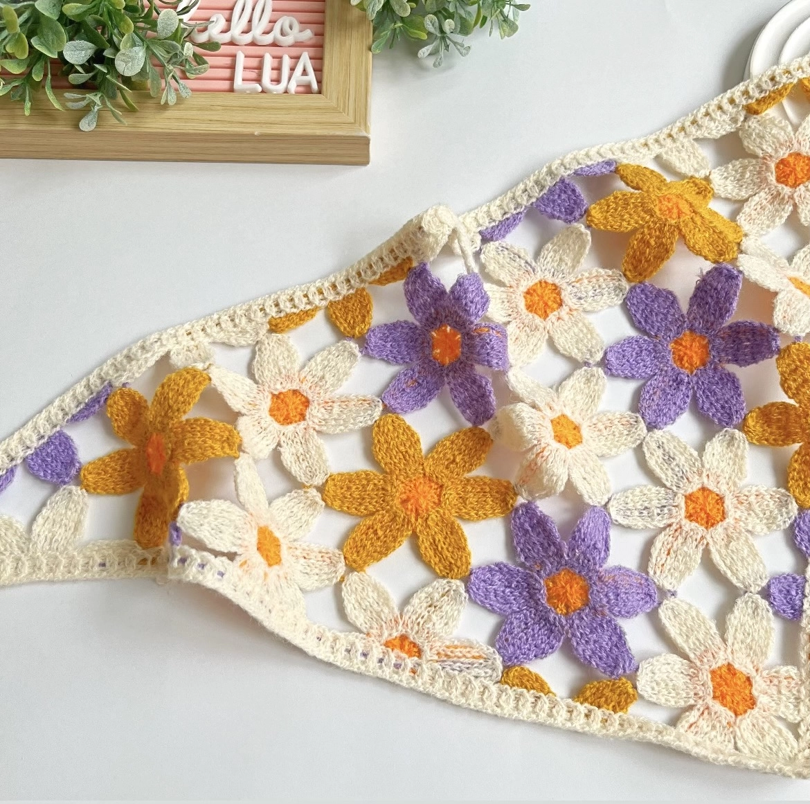 Pinterest örgü bohem Bandana adet 