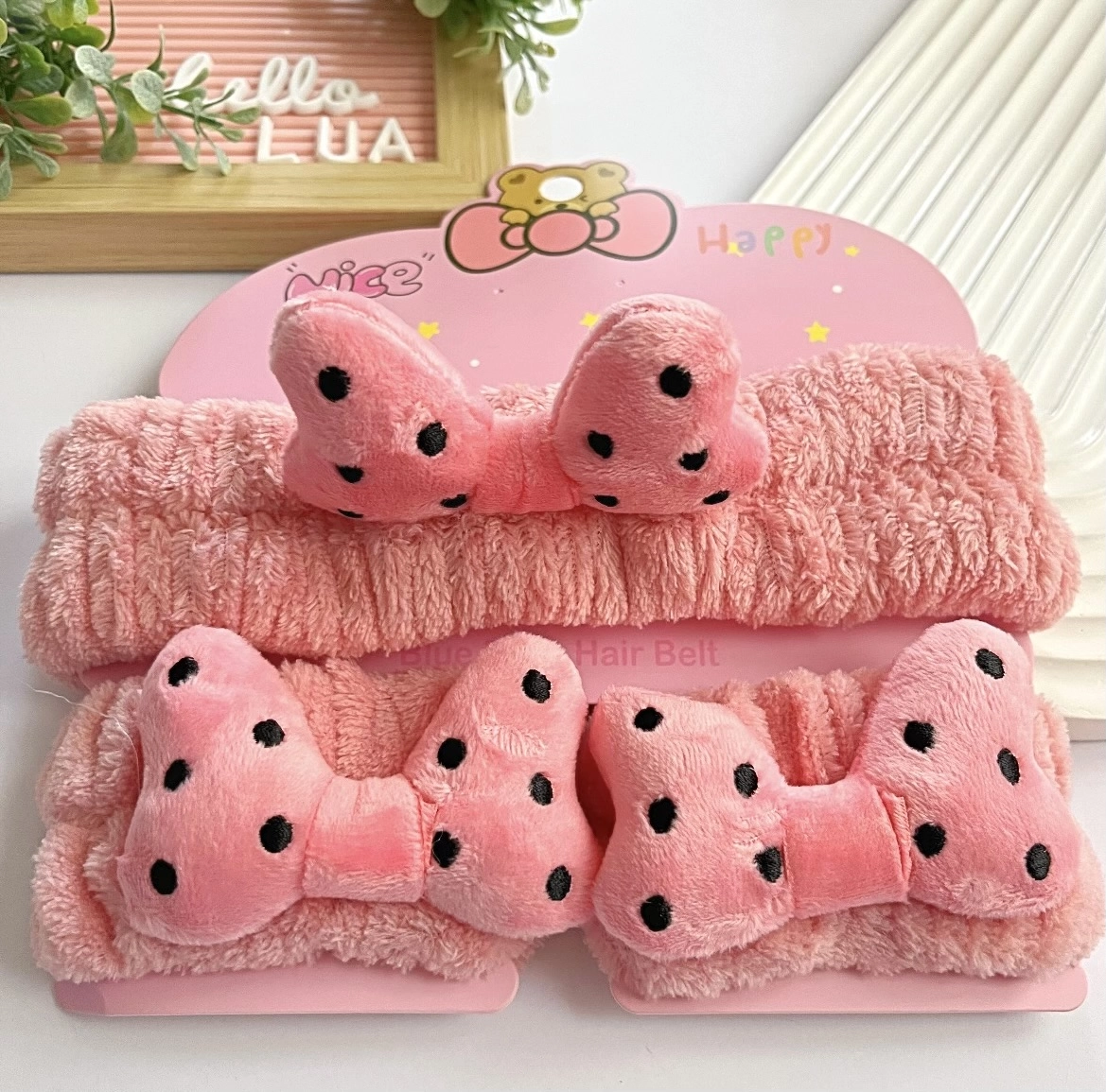 Havlu Bandana ve bileklik seti