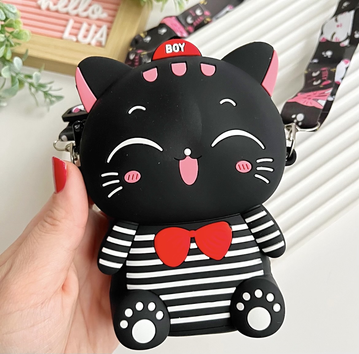 Kedi mini çanta 
