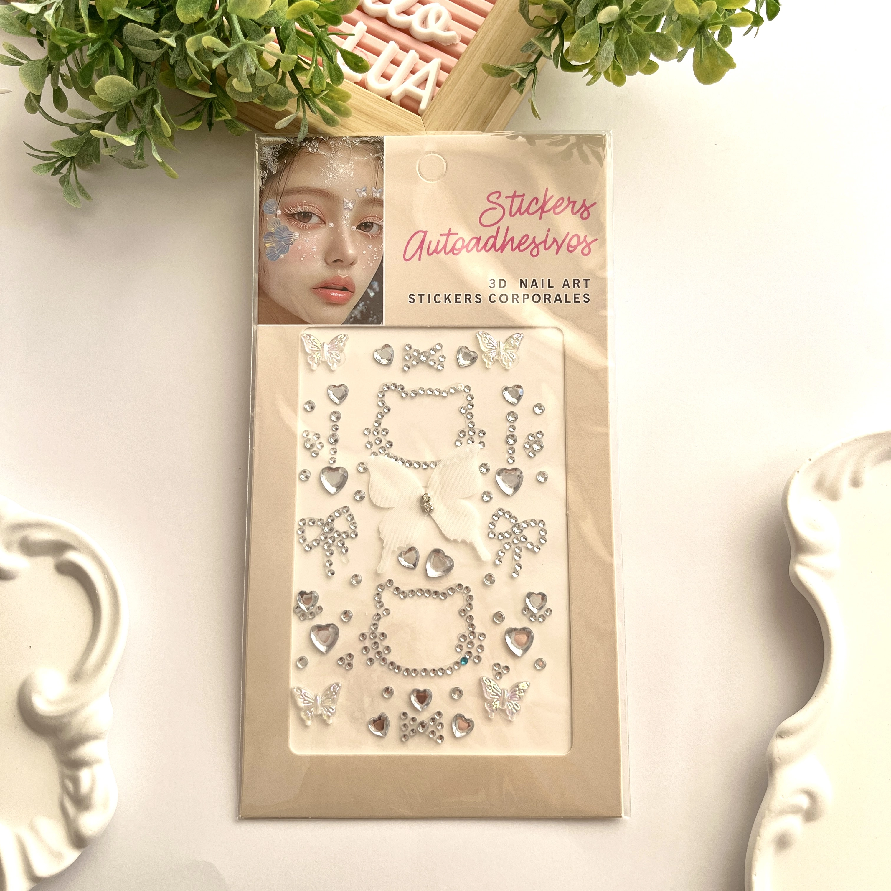 Yüz ve saç stickerı