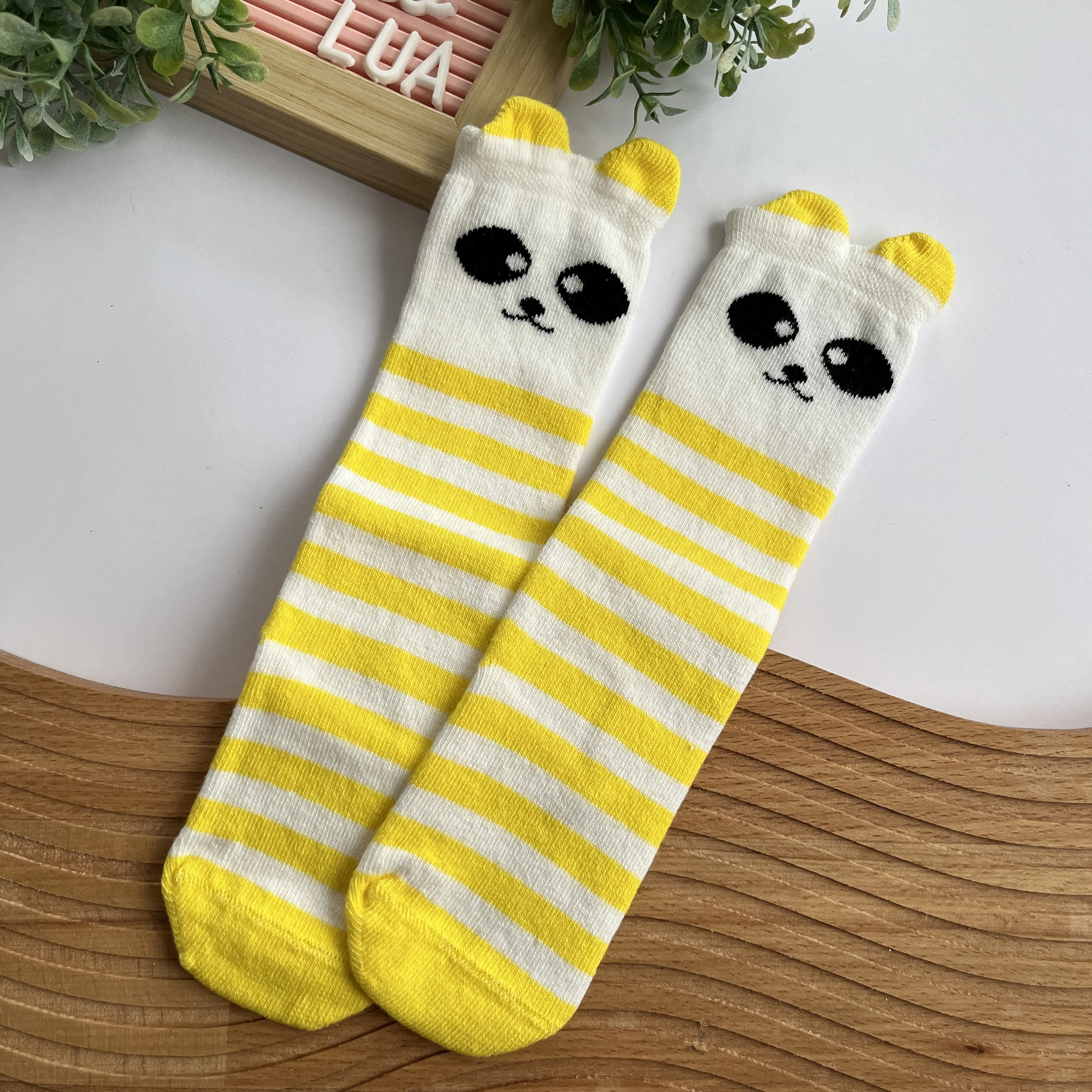 Sevimli panda çorap