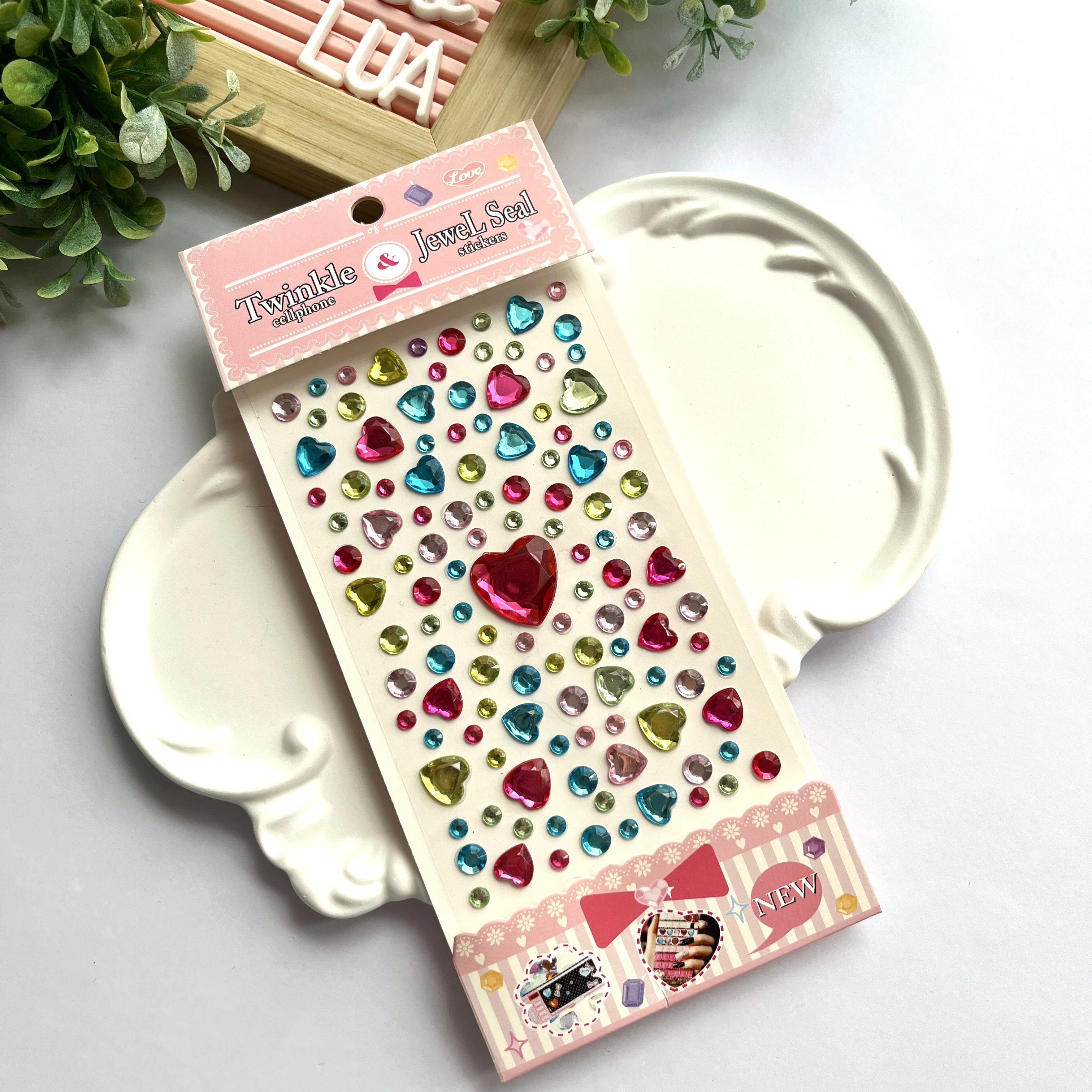 Yüz ve saç sticker paketi 