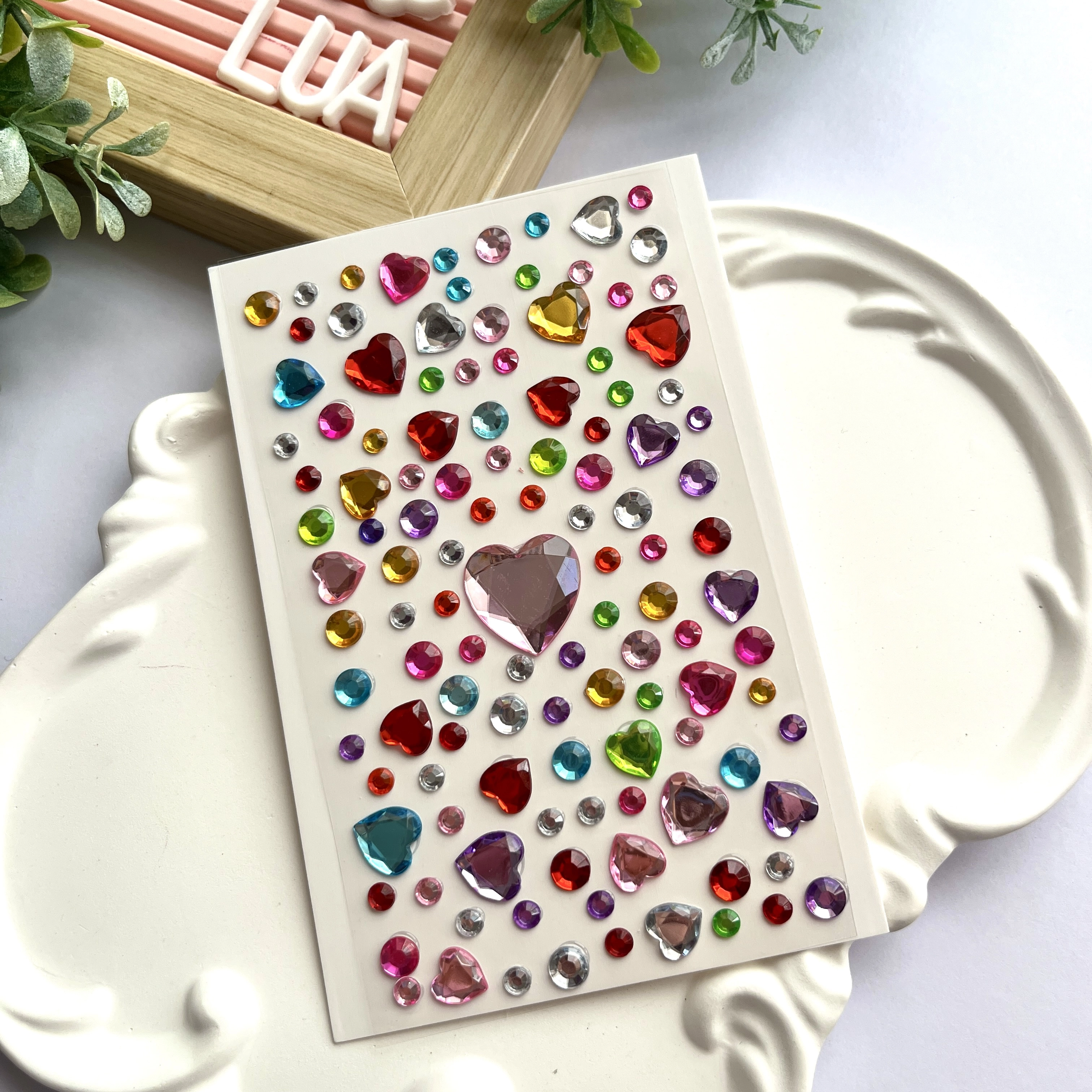 Yüz ve saç sticker paketi 