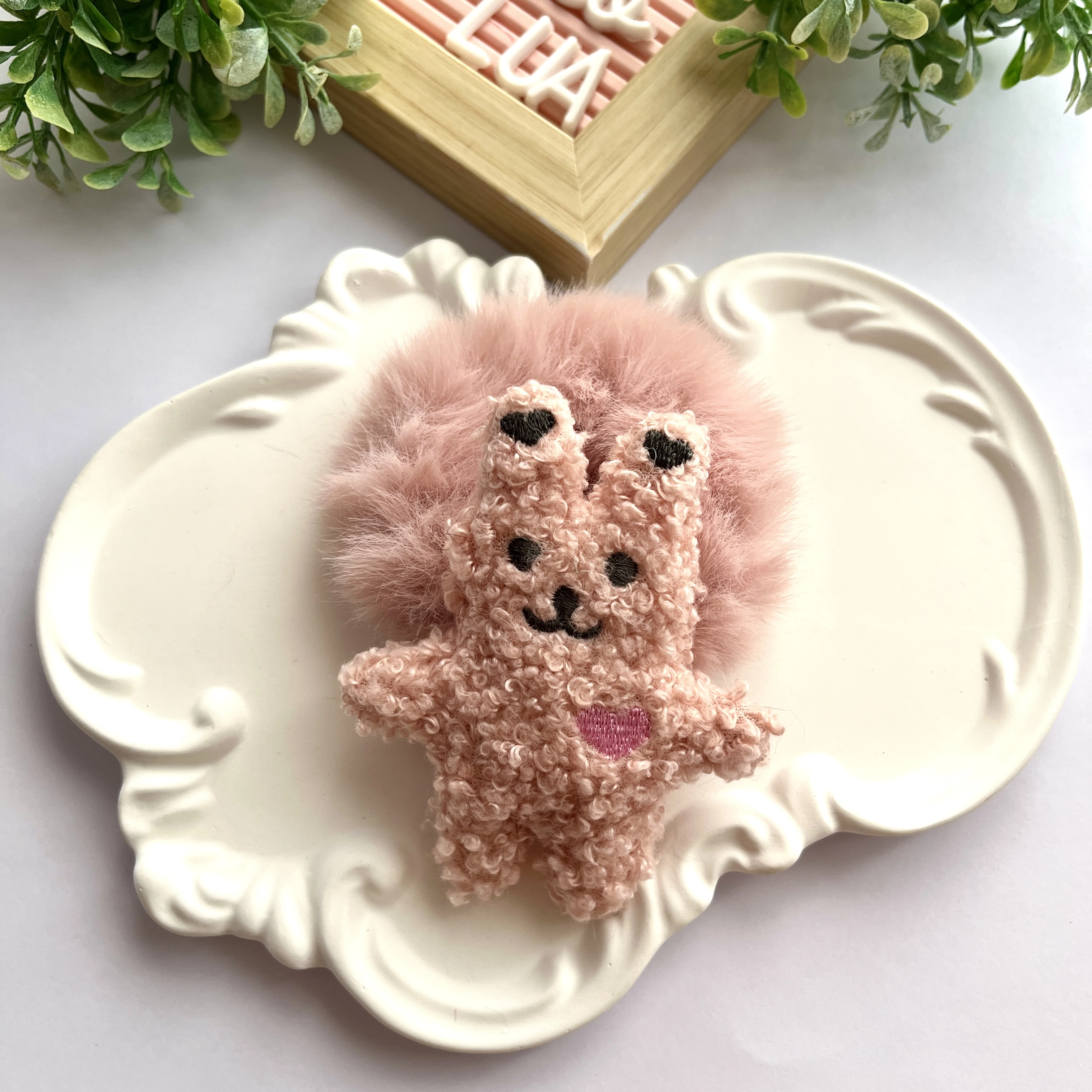 Peluş lastik toka adet