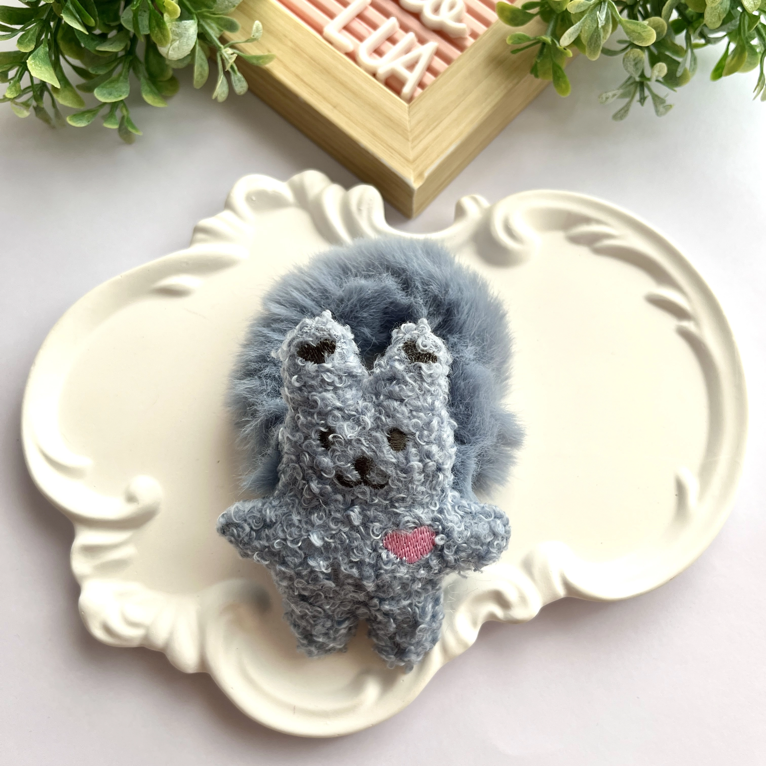 Peluş lastik toka adet