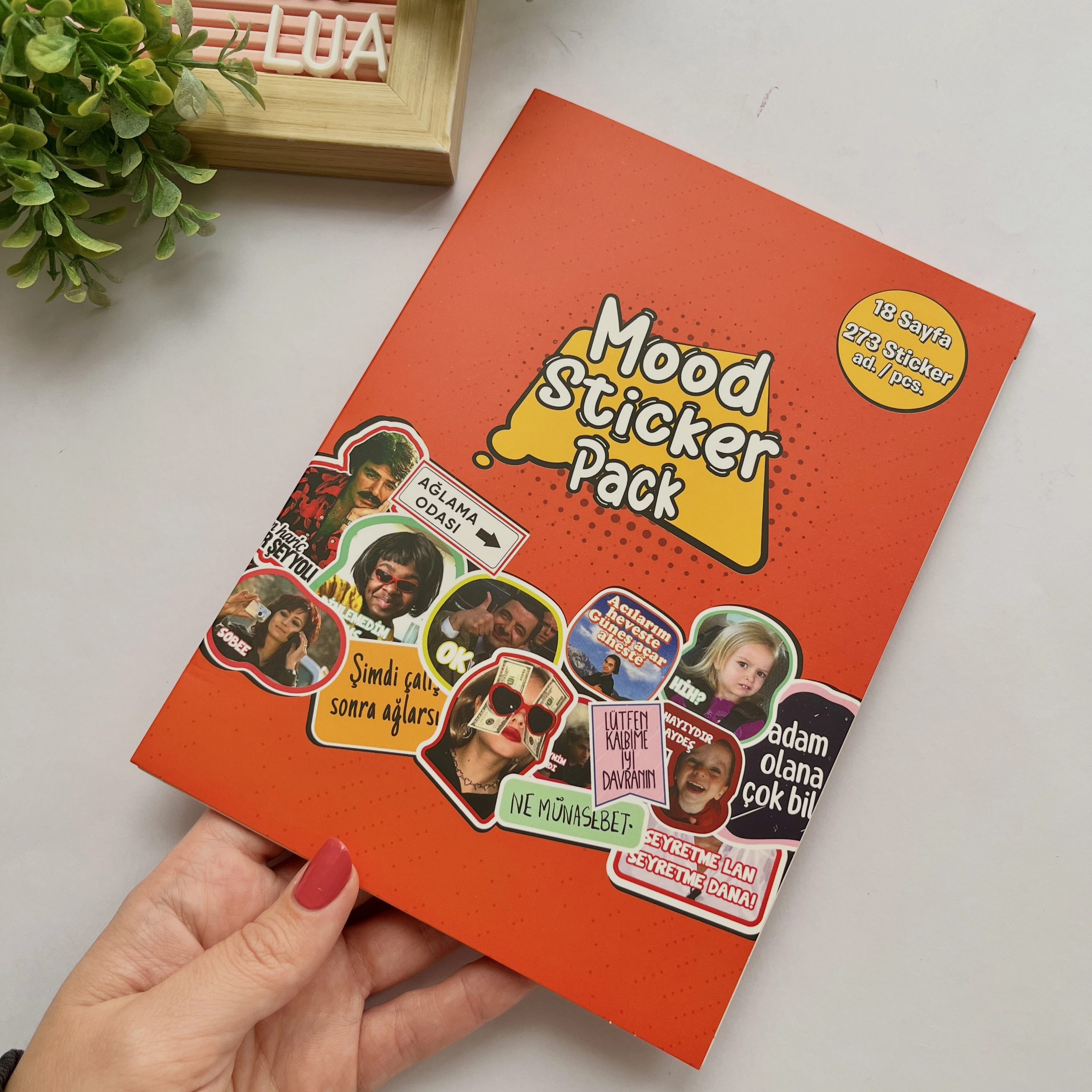 Sticker kitabı adet 