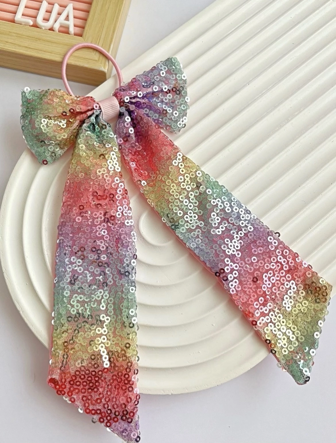 Payetli Fiyonk lastik toka adet