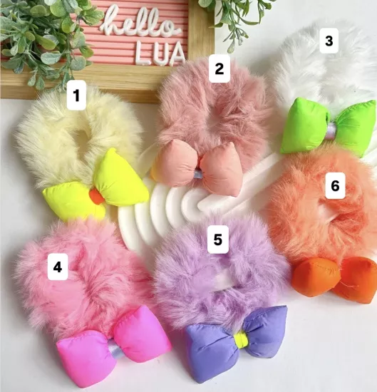 Peluş lastik toka adet