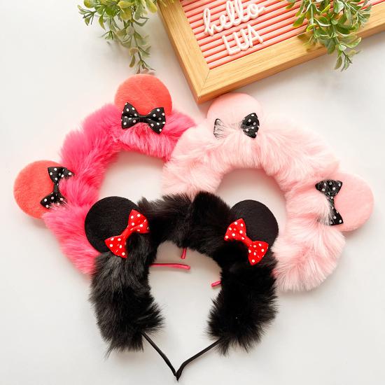 Mickey kulak peluşlu taç adet