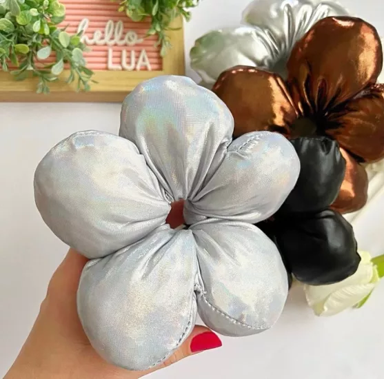 Mega boy puffy Holografik lastik toka adet