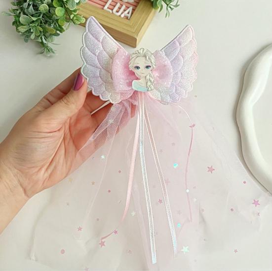 Elsa figürlü tül detaylı pens toka adet
