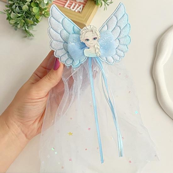 Elsa figürlü tül detaylı pens toka adet