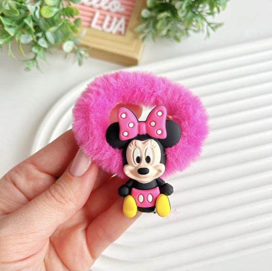 Minnie mouse figürlü lastik toka adet