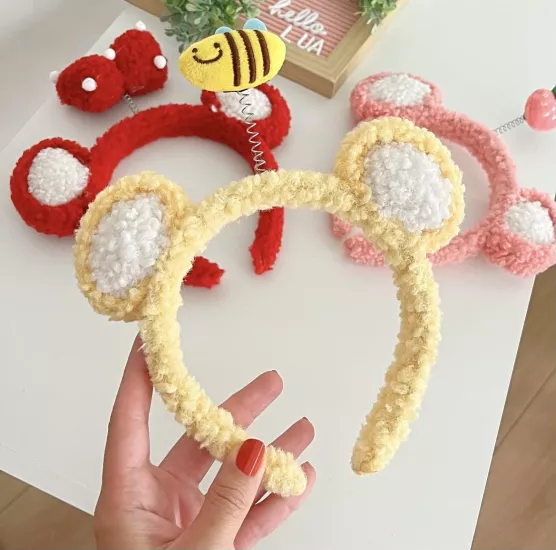 Yaylı arı detaylı ithal taç 