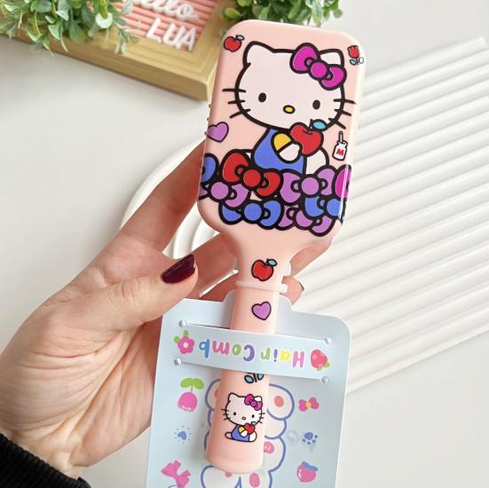 Hello kitty figürlü pembe tarak
