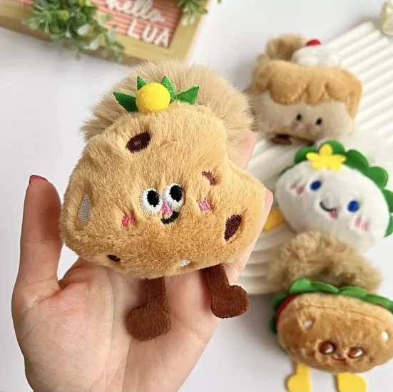 Sevimli peluş lastik toka