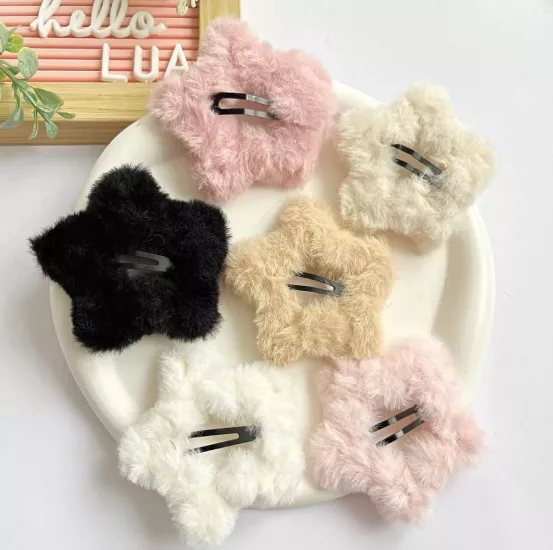 Peluş yıldız çıtçıt adet 