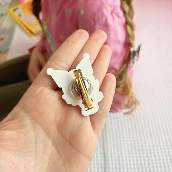 Işıklı Kuromi figürlü pens toka adet 