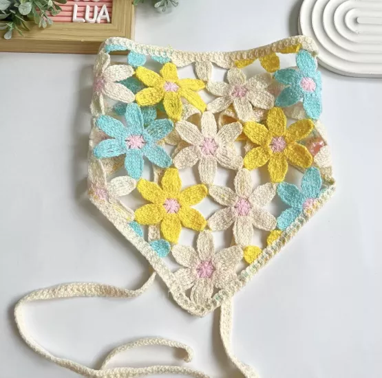 Pinterest örgü bohem Bandana