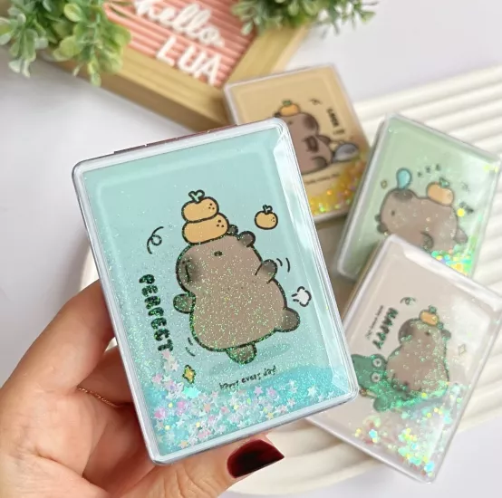 Capybara ışıltılı sulu ayna adet