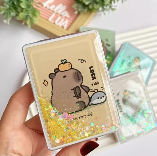 Capybara ışıltılı sulu ayna adet