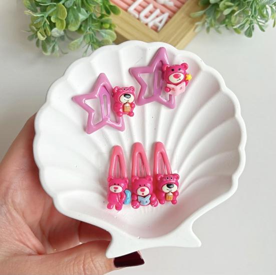 Lotso figürlü çıtçıt toka seti