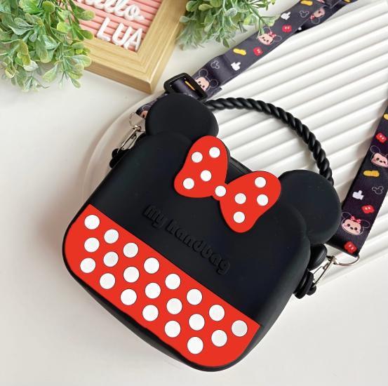 Minnie mouse mini silikon çanta