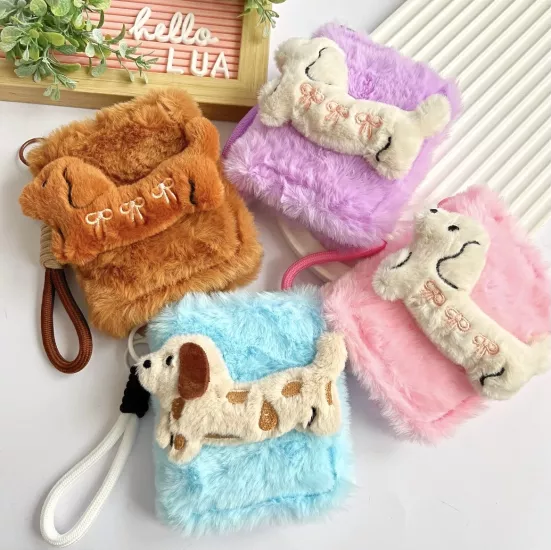 Premium peluş cüzdan adet