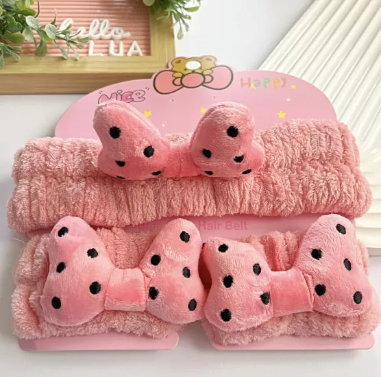 Havlu Bandana ve bileklik seti