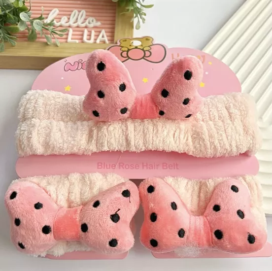 Havlu Bandana ve bileklik seti