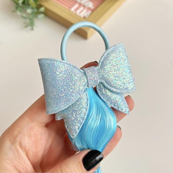 Fiyonk figürlü bonbon saç detaylı lastik toka