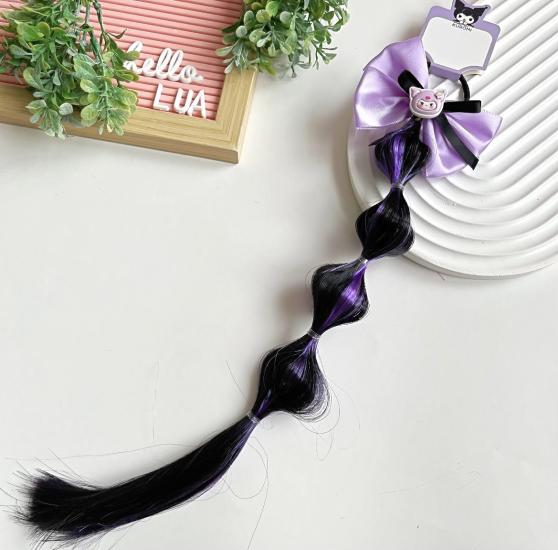 Kuromi figürlü saç detaylı lastik toka adet