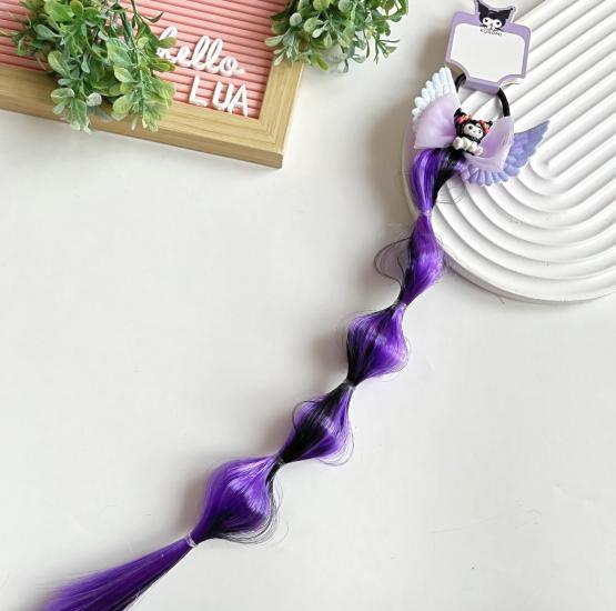 Kuromi figürlü saç detaylı lastik toka adet