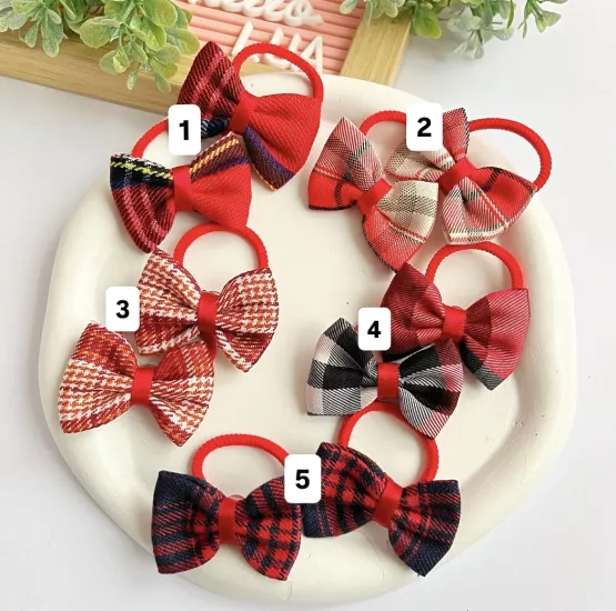 Fiyonk figürlü lastik toka çifti