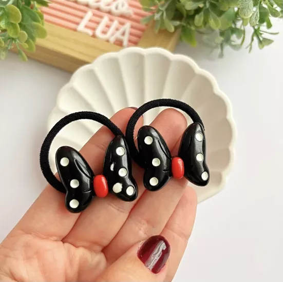 Fiyonk figürlü lastik toka çifti