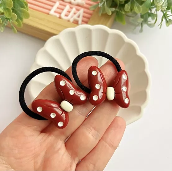 Fiyonk figürlü lastik toka çifti