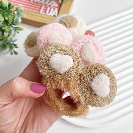 3lü peluş lastik toka seti