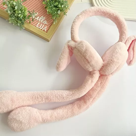 Oynar kulaklı peluş kulaklık