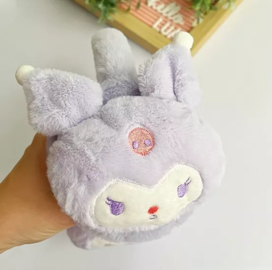 Kuromi peluş kulaklık 