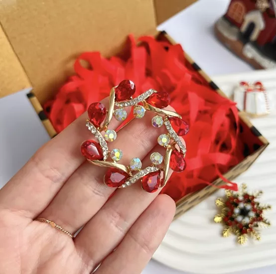 Yılbaşı özel koleksiyon broş