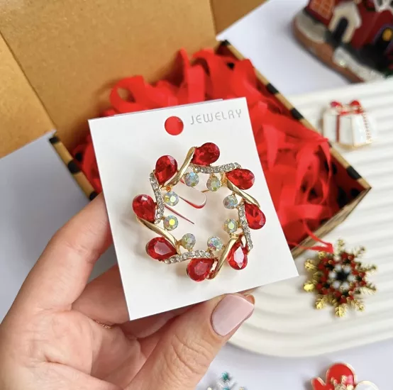 Yılbaşı özel koleksiyon broş