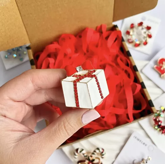 Yılbaşı özel koleksiyon broş