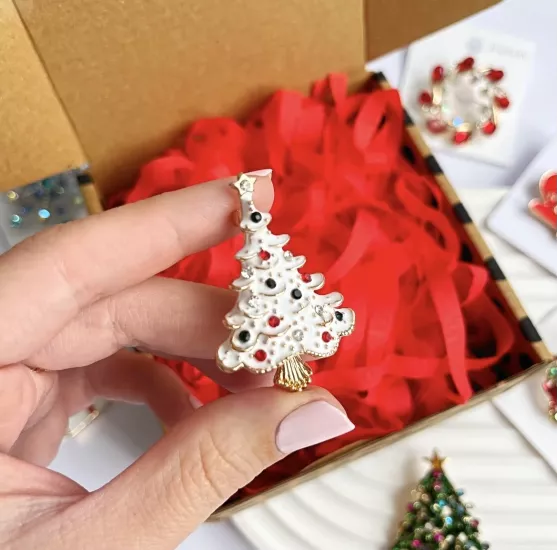 Yılbaşı özel koleksiyon broş