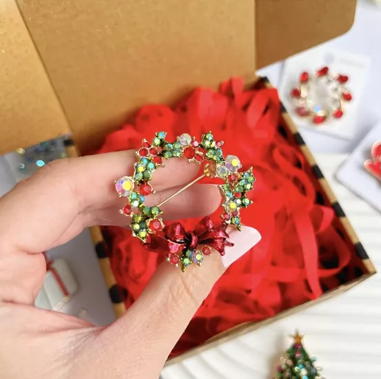 Yılbaşı özel koleksiyon broş