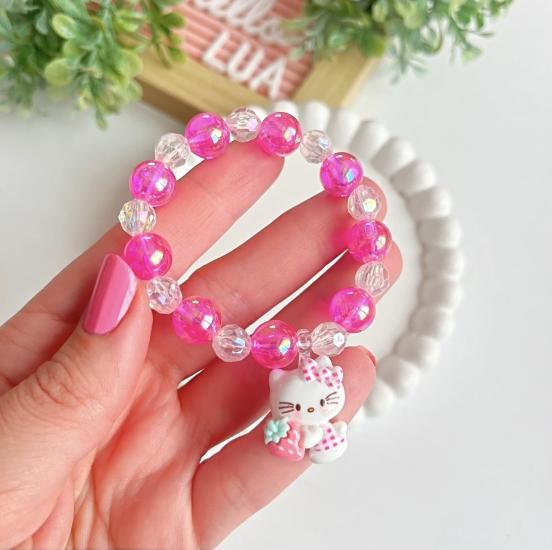 Hello kitty figürlü Boncuk bileklik adet