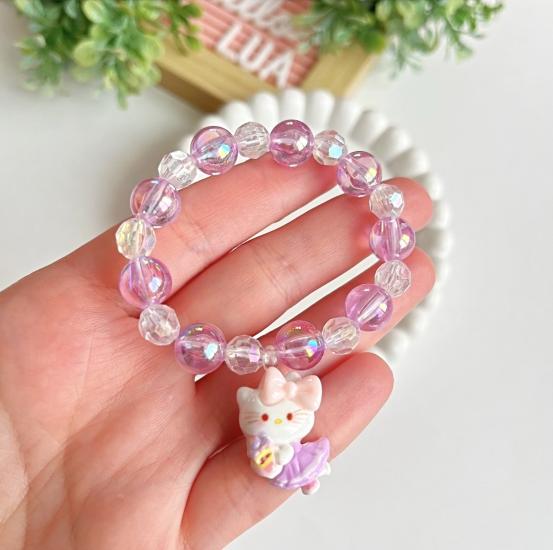 Hello kitty figürlü Boncuk bileklik adet